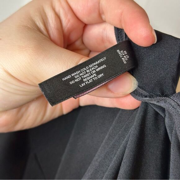 Y2K Victoria’s Secret Black Ruched Heart Bow Corset Cami Top M Pinterest Viral - Picture 7 of 7